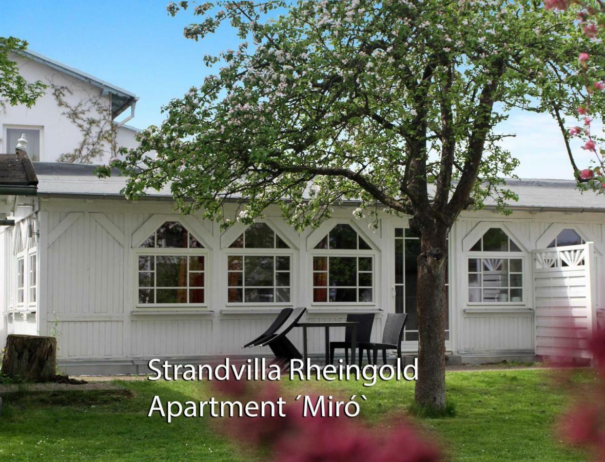 Strandvilla Rheingold - Ferienwohnung Miro Goehren (Ruegen) Exterior photo